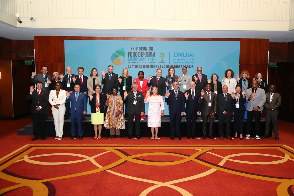 XXIV Reunión del Foro de Ministras y Ministros de Medio Ambiente de América Latina y el Caribe. 01-10-2025