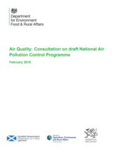 Consultation on draft National Air Pollution Control Programme ...