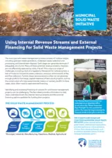 Using Internal Revenue Streams and External Financing for Solid Waste Management Projects