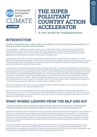 The super pollutant country action accelerator