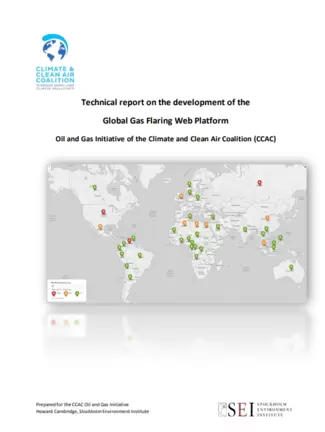 Technical report on the development of the Global Gas Flaring Web Platform
