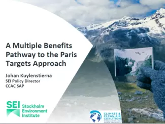 The Pathways to the Paris Targets Matters