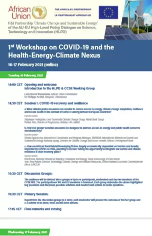 workshop programme