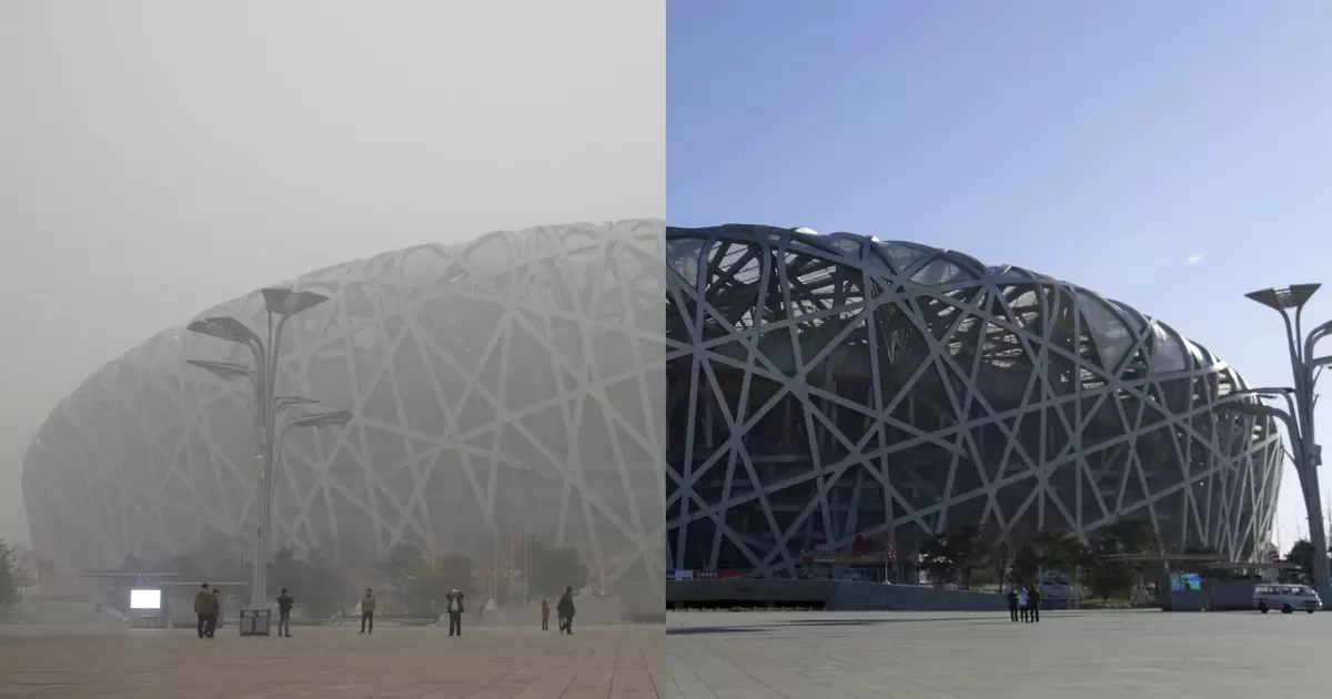 Beijing's air quality has improved considerably over the last 20 years.