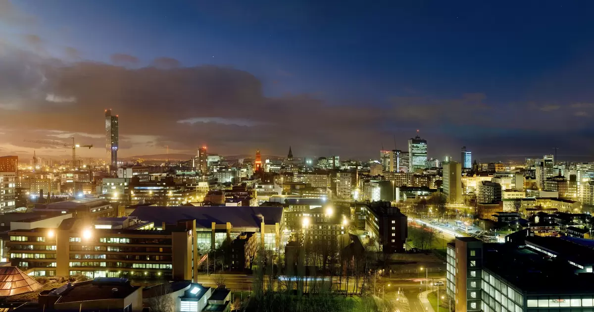 Manchester City skyline
