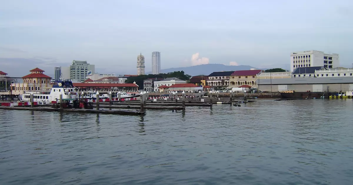 Marina in Penang, Malaysia