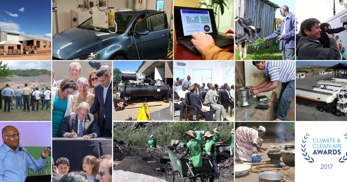 The 14 shortlisted candidates for the Climate & Clean Air Awards